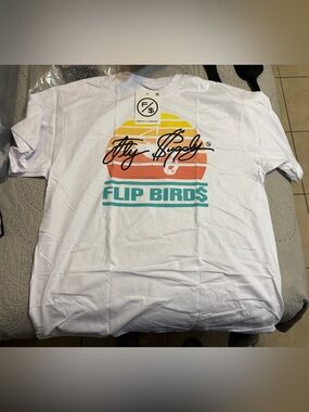 Brand New Fly Supply Flip Birds Men’s XXL Shirt